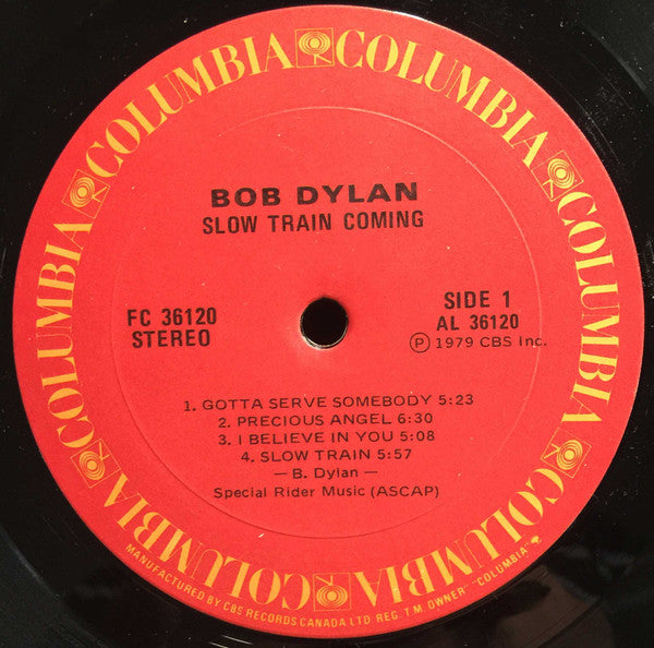 Bob Dylan – Slow Train Coming (Used vinyl)
