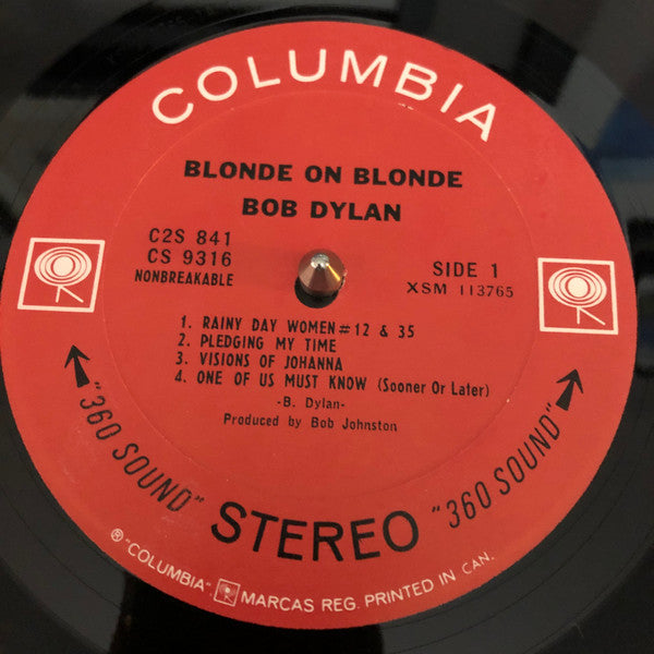 Bob Dylan – Blonde On Blonde (Used vinyl)