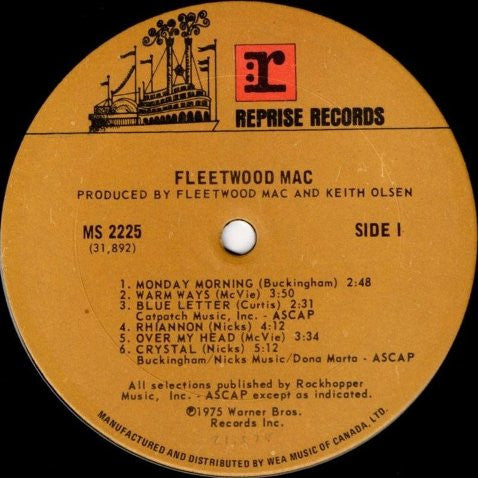 Fleetwood Mac – Fleetwood Mac (Used vinyl)