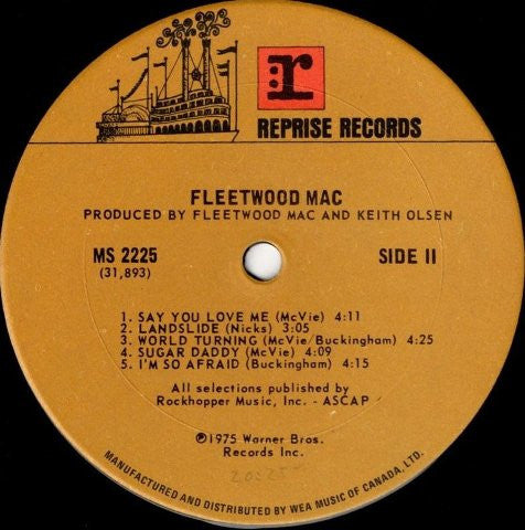 Fleetwood Mac – Fleetwood Mac (Used vinyl)