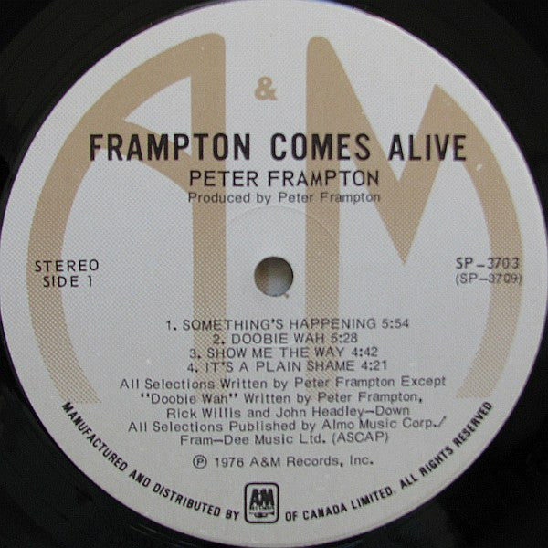 Peter Frampton – Frampton Comes Alive (Used vinyl)
