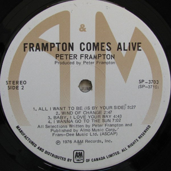 Peter Frampton – Frampton Comes Alive (Used vinyl)