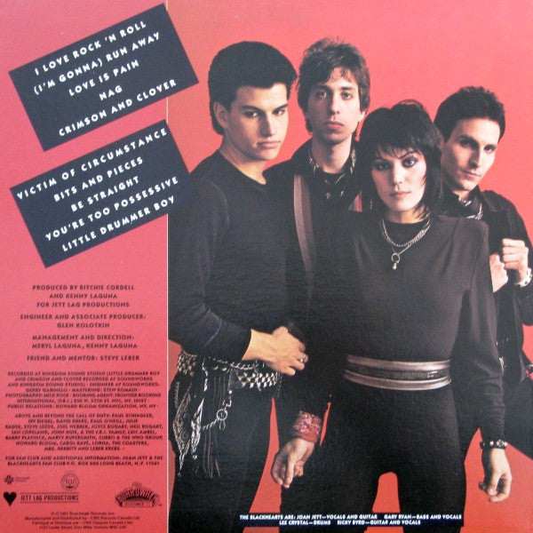 Joan Jett & The Blackhearts – I Love Rock 'N Roll (Used vinyl)