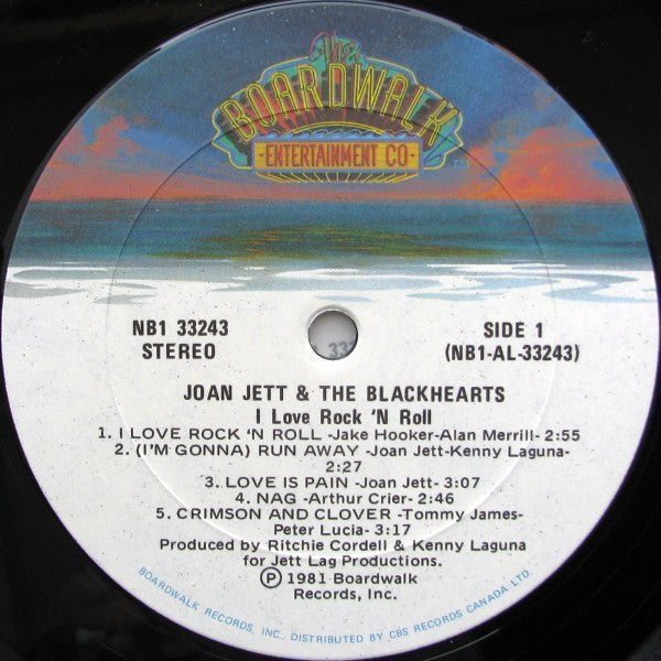 Joan Jett & The Blackhearts – I Love Rock 'N Roll (Used vinyl)