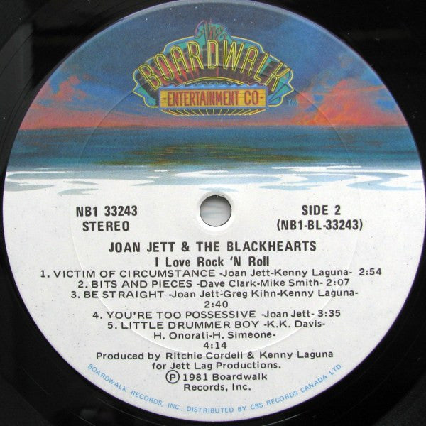 Joan Jett & The Blackhearts – I Love Rock 'N Roll (Used vinyl)