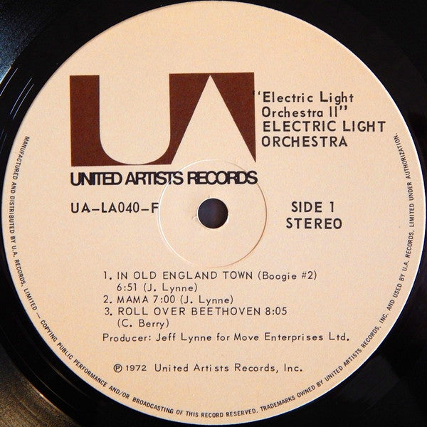 Electric Light Orchestra – Electric Light Orchestra II (Used vinyl)