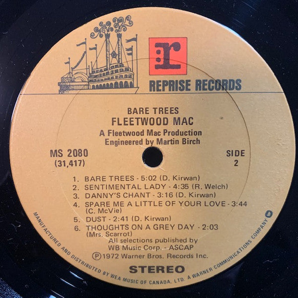 Fleetwood Mac – Bare Trees (Used vinyl)