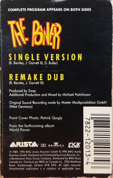 Snap! – The Power (single) (Used cassette)
