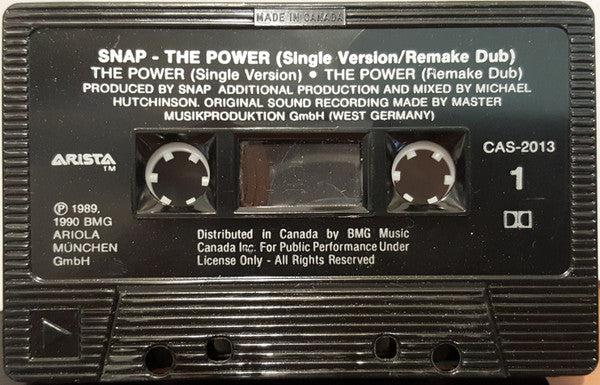 Snap! – The Power (single) (Used cassette)