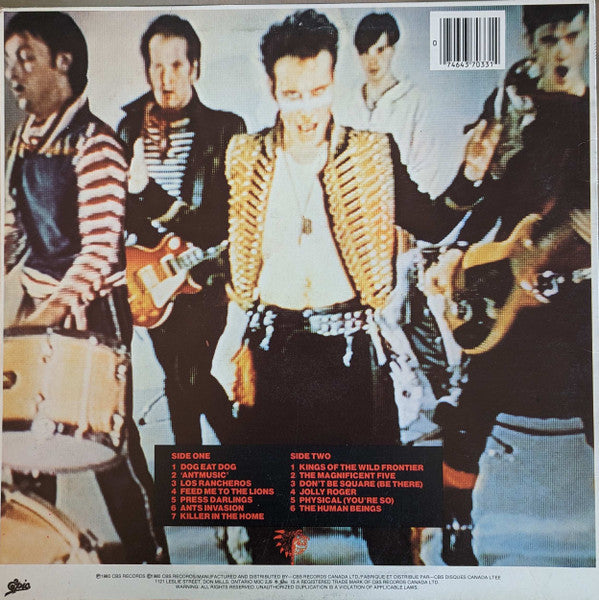Adam And The Ants – Kings Of The Wild Frontier (Used vinyl)