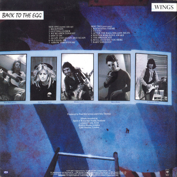 Wings – Back To The Egg (Used vinyl)