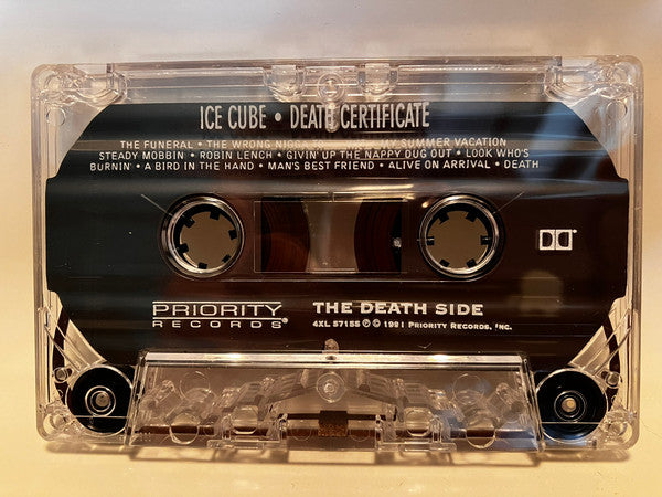 Ice Cube – Death Certificate (Used cassette)