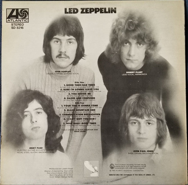 Led Zeppelin – Led Zeppelin (Used vinyl)