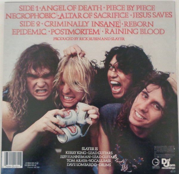 Slayer - Reign In Blood (New Vinyl)