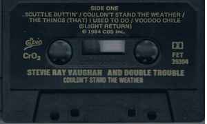Stevie Ray Vaughan And Double Trouble* – Couldn't Stand The Weather (Used Cassette)