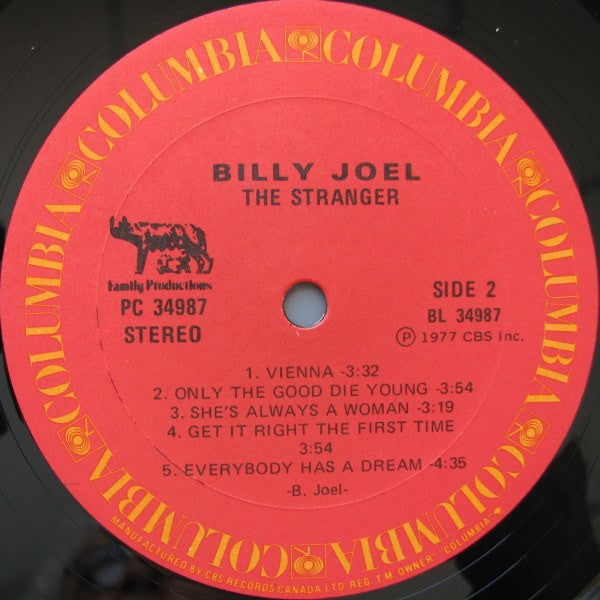 Billy Joel – The Stranger (Used vinyl)