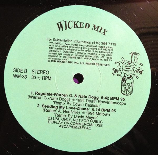 Various – Wicked Mix 33 (Used vinyl)
