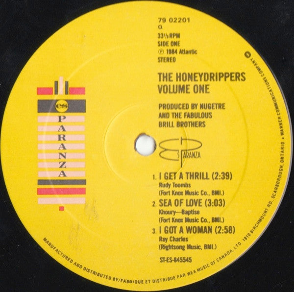 The Honeydrippers – Volume One (Used vinyl(