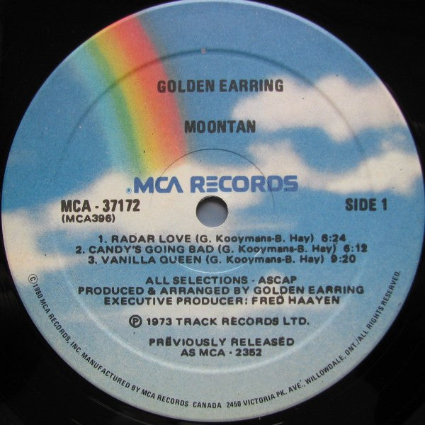 Golden Earring – Moontan (Used vinyl)