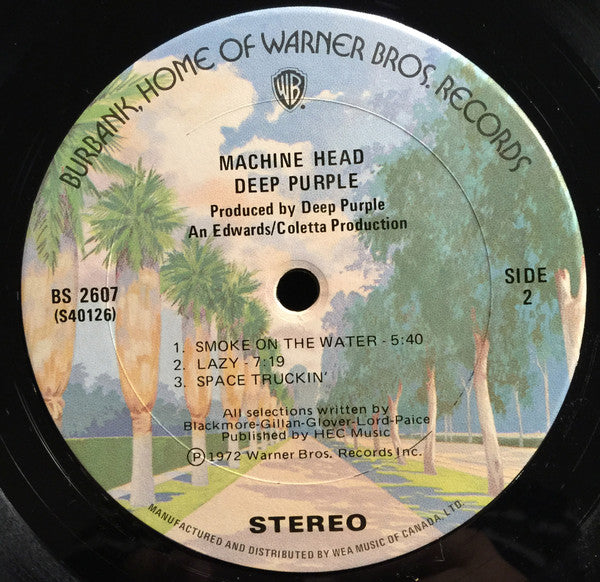 Deep Purple – Machine Head (Used vinyl)