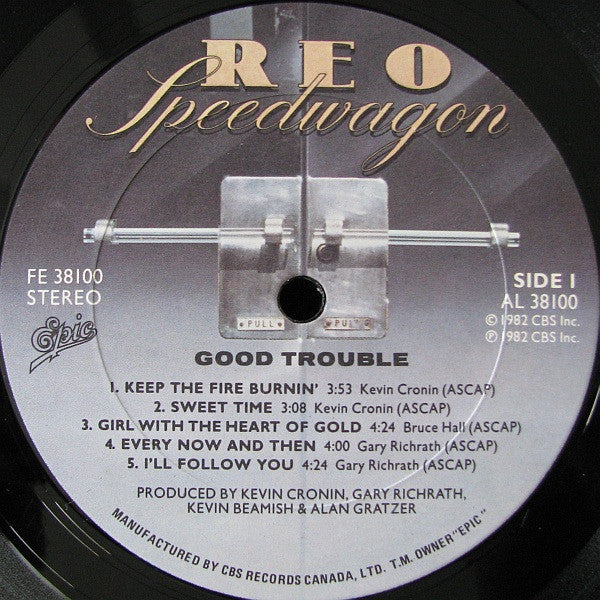 REO Speedwagon – Good Trouble (Used vinyl)