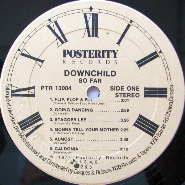 Downchild – So Far - A Collection Of Our Best (Used vinyl)
