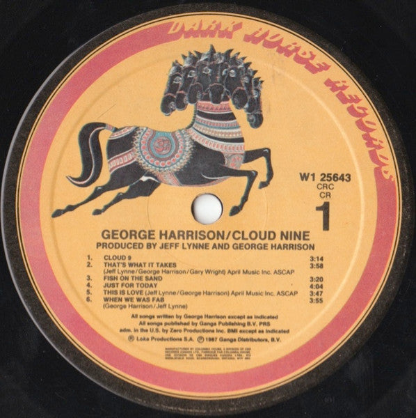 George Harrison – Cloud Nine (Used vinyl)