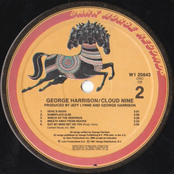 George Harrison – Cloud Nine (Used vinyl)
