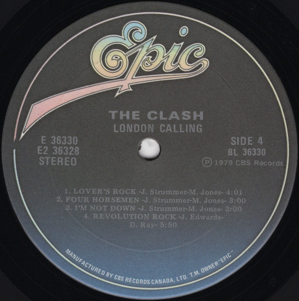The Clash – London Calling (Used vinyl)