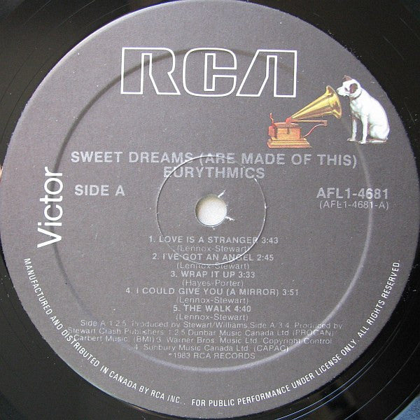 Eurythmics – Sweet Dreams (Are Made Of This) (Used vinyl)