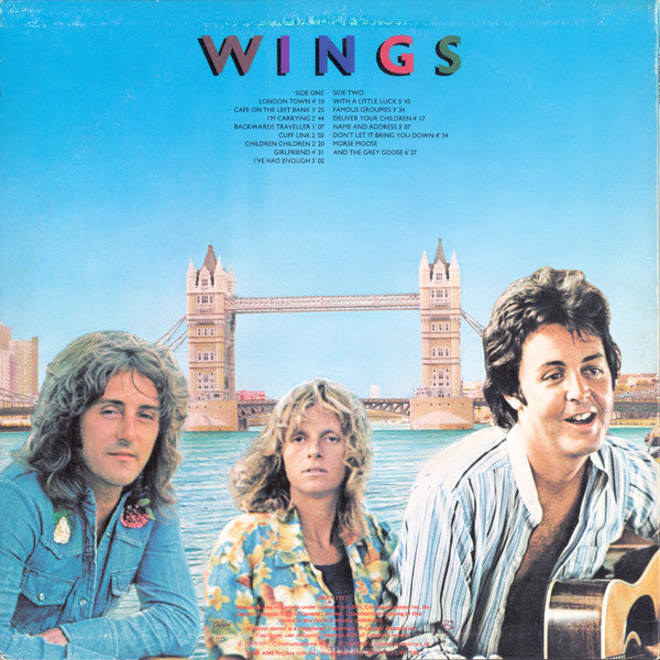 Wings – London Town (Used vinyl)