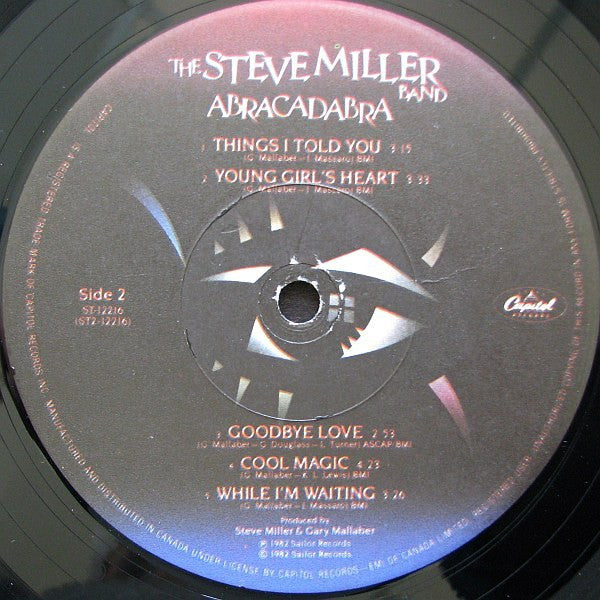 The Steve Miller Band – Abracadabra (Used vinyl)
