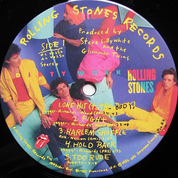 Rolling Stones – Dirty Work (Used vinyl)