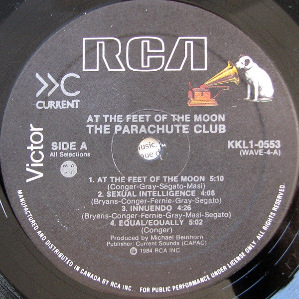 The Parachute Club – At The Feet Of The Moon (Used vinyl)