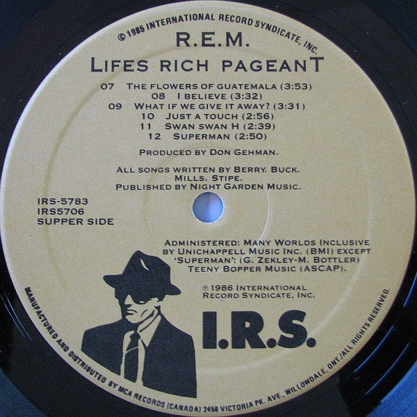 R.E.M. – Lifes Rich Pageant (Used vinyl)