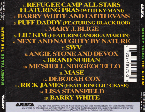 Various – Money Talks - The Album (Used CD)