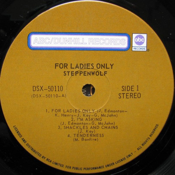 Steppenwolf – For Ladies Only (Used vinyl)