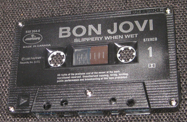 Bon Jovi – Slippery When Wet (Used cassette)