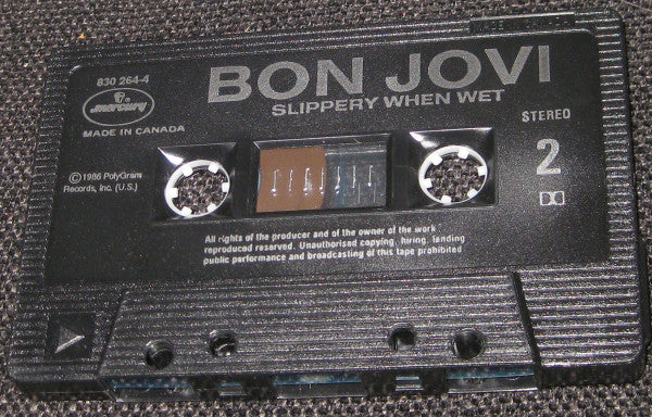 Bon Jovi – Slippery When Wet (Used cassette)