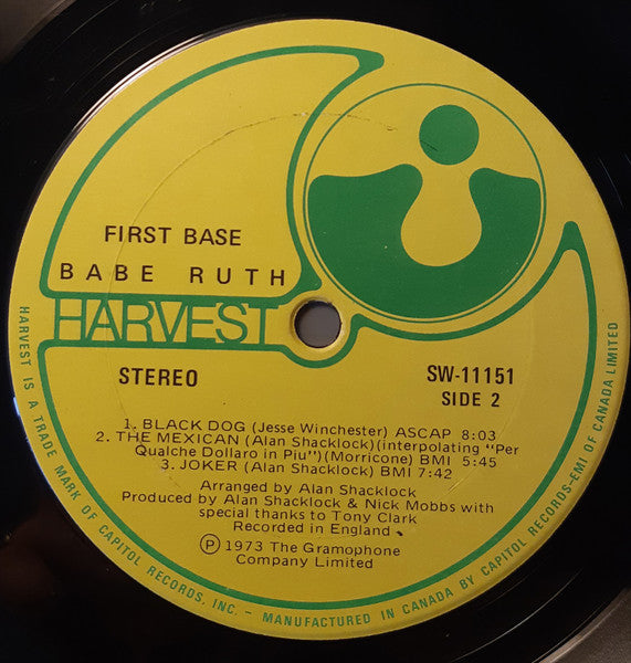 Babe Ruth – First Base (Used vinyl)