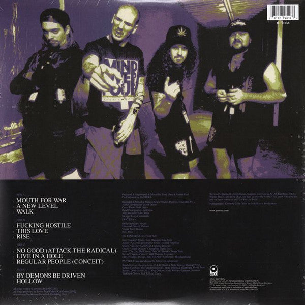Pantera – Vulgar Display Of Power (New/Sealed 2 x Vinyl LPs) Rhino Records