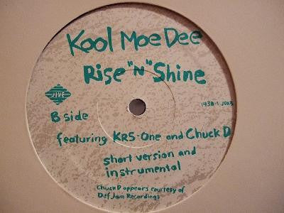 Kool Moe Dee Featuring KRS-One And Chuck D – Rise "N" Shine (Used vinyl)