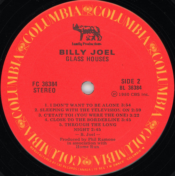 Billy Joel – Glass Houses (Used vinyl)