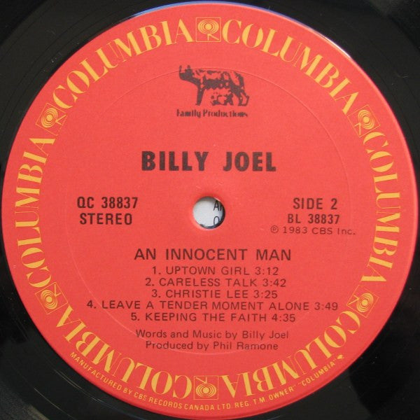 Billy Joel – An Innocent Man (Used vinyl)