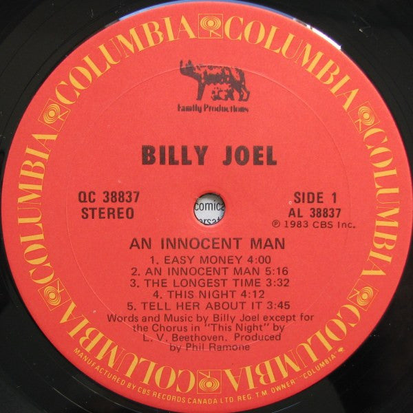 Billy Joel – An Innocent Man (Used vinyl)