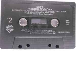 Devo – Freedom Of Choice( Used Cassette)