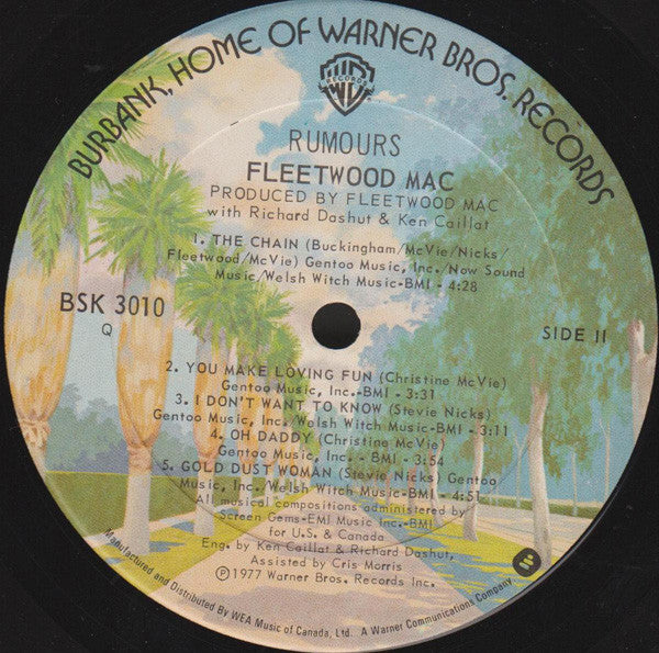 Fleetwood Mac – Rumours (Used vinyl)