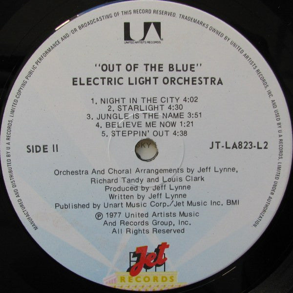 Electric Light Orchestra – Out Of The Blue (Used vinyl)