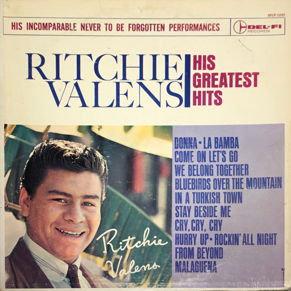 Ritchie Valens – His Greatest Hits (Used vinyl)