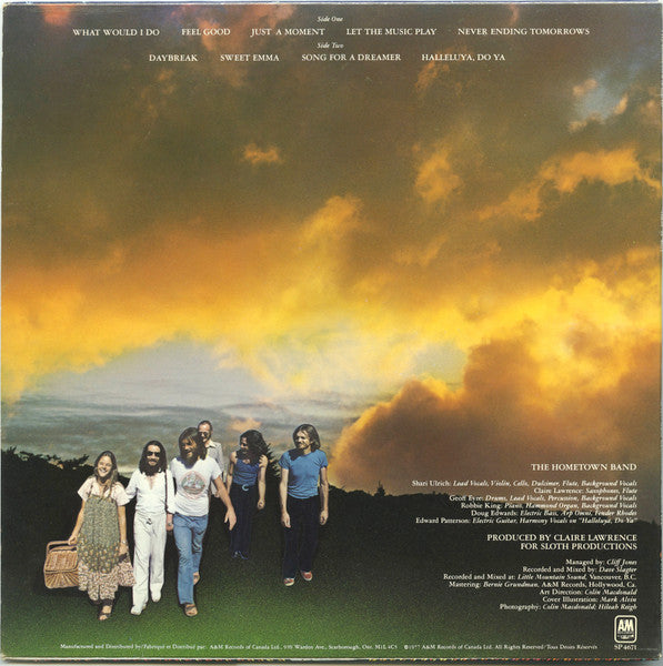 The Hometown Band – The Hometown Band (Used vinyl)